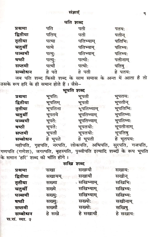 Sanskrit Vyakarana (Sarala)